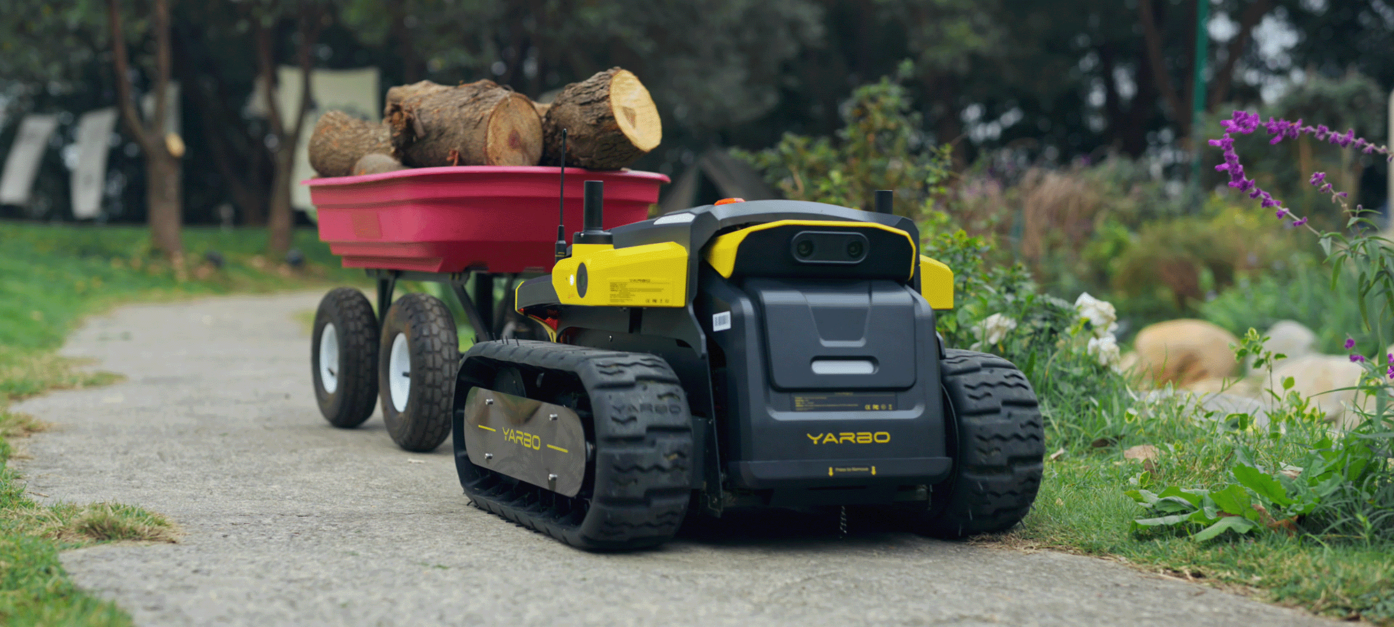 Yarbo Core with Wagon